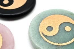 Ying Yang Disc Stone Various Varieties