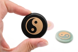 Ying Yang Disc Stone Various Varieties