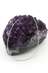 Aquamarin Kette facettiert 2 mm