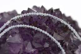 Aquamarin Kette facettiert 2 mm