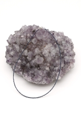 Saphir Kette facettiert 1 - 2 mm