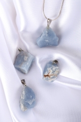 Angelite Agate Pendant