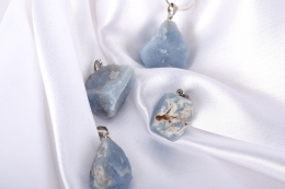 Angelite Agate Pendant