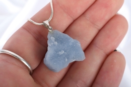 Angelit Rohstein Anh�nger