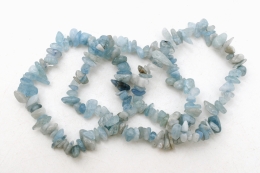 Aquamarin Splitterarmband