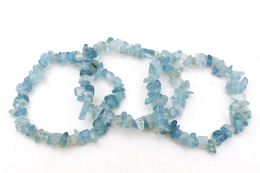 Aquamarin Splitterarmband