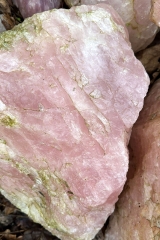 Rosenquarz Jumbo Rohsteine 500 kg