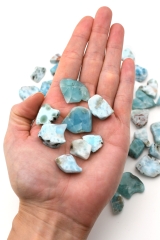 Larimar tumbled stones A quality