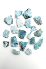 Larimar tumbled stones A quality