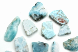 Larimar tumbled stones A quality
