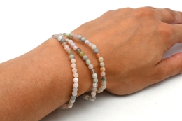 Beryll Kugelarmband 4 mm