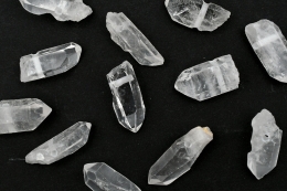 Bergkristall Spitzen Anh�nger gebohrt