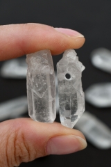 Bergkristall Spitzen Anh�nger gebohrt