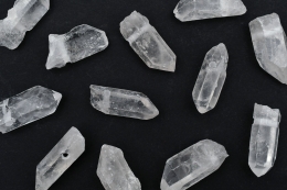 Bergkristall Spitzen Anh�nger gebohrt