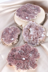 Pink Amethyst Scheiben Gr��e L
