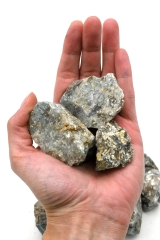 Chalcedon blau Rohsteine