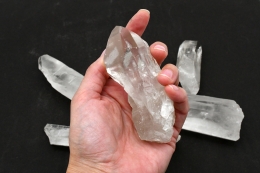 Bergkristall Spitzen Lemurien