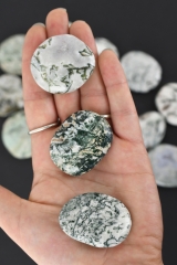 Baumachat Scheibensteine