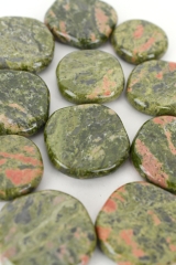 Unakit Scheibensteine