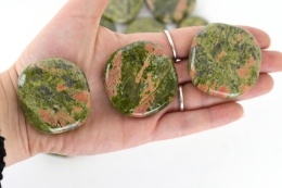 Unakit Scheibensteine