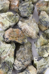 Serpentin Lemon Dendrit Rohsteine