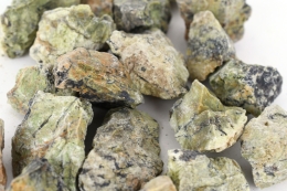 Serpentin Lemon Dendrit Rohsteine