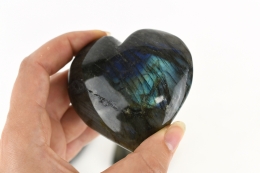 Labradorit Herz 60 - 80 mm