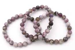 Lepidolite light bracelet 8 mm