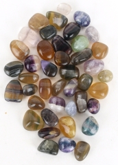 Fluorit Regenbogen Trommelsteine