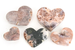 Pink Amethyst Herzen