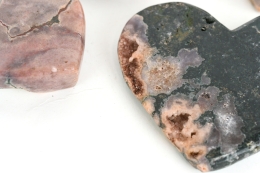 Pink Amethyst Herzen