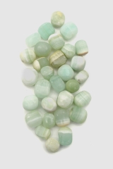 Aragonit gr�n Trommelsteine