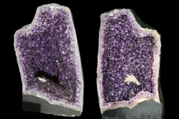 Amethyst Drusenpaar 547 kg