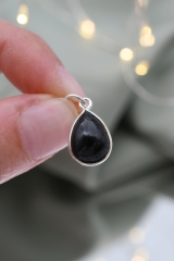 Sch�rl Cabochon Tropfen Anh�nger