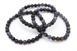 Iolith Bead Bracelet 6 mm