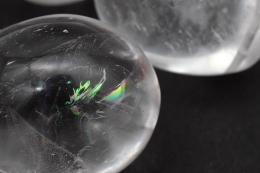 Bergkristall Yoni Eier