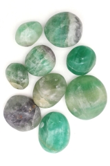 Fluorit Trommelsteine Jumbo