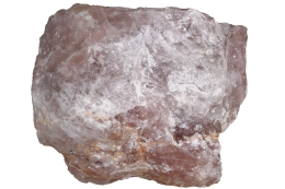 Rose quartz jumbo rough stone 121 kg
