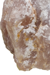 Rose quartz jumbo rough stone 121 kg