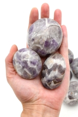 Amethyst Chevron Trommelsteine Jumbo