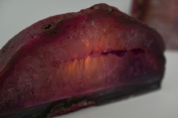 Agate Tea Light pink