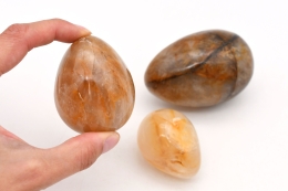 Bergkristall gelb (Golden Healer) Eier