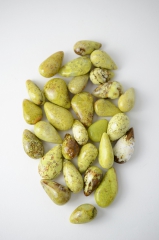 Opal gr�n Drop Shape ungebohrt