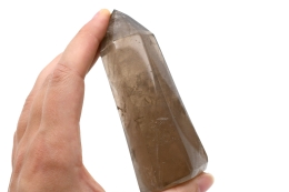 Smokey Quartz Points Polished Madasgascar