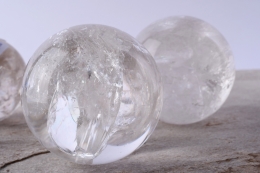 Bergkristall Kugeln