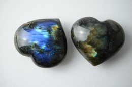 Labradorite Heart 50 - 60 mm