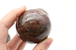 H�matit in Quarz Kugeln