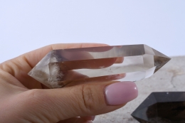 Rauchquarz Doppelender