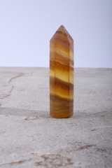 Fluorit gelb Spitzen