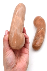 Moonstone Apricot Phallus Shape